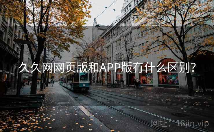 久久网网页版和APP版有什么区别？